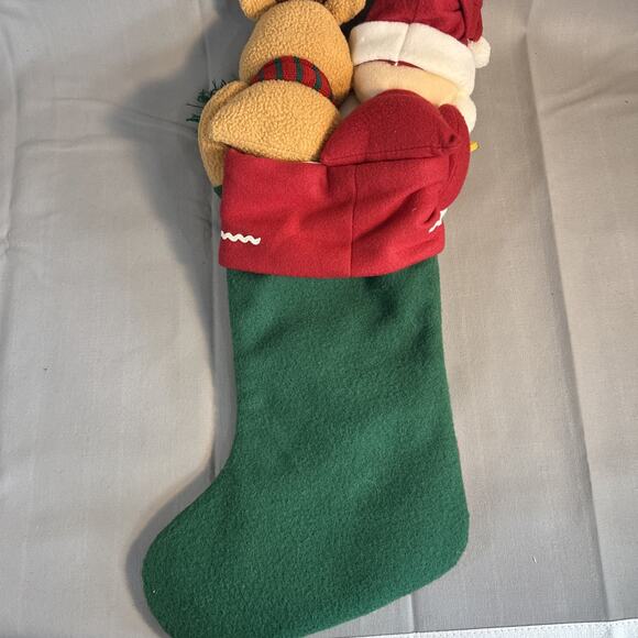 Prima Creations Holiday Christmas 19" Stocking Santa Claus Reindeer Decor - Picture 4 of 8